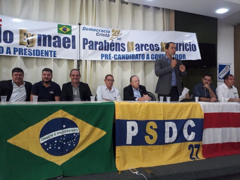 CONSTITUINTE EYMAEL ESTEVE PRESENTE NO LANÇAMENTO DA PRÉ-CANDIDATURA DE MARCOS MAURÍCIO AO GOVERNO DO ESTADO DA BAHIA