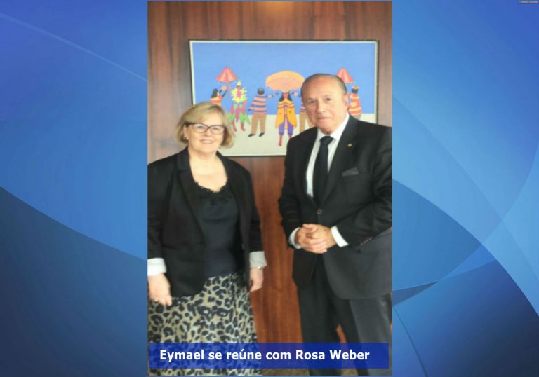 Eymael se reúne com Rosa Weber