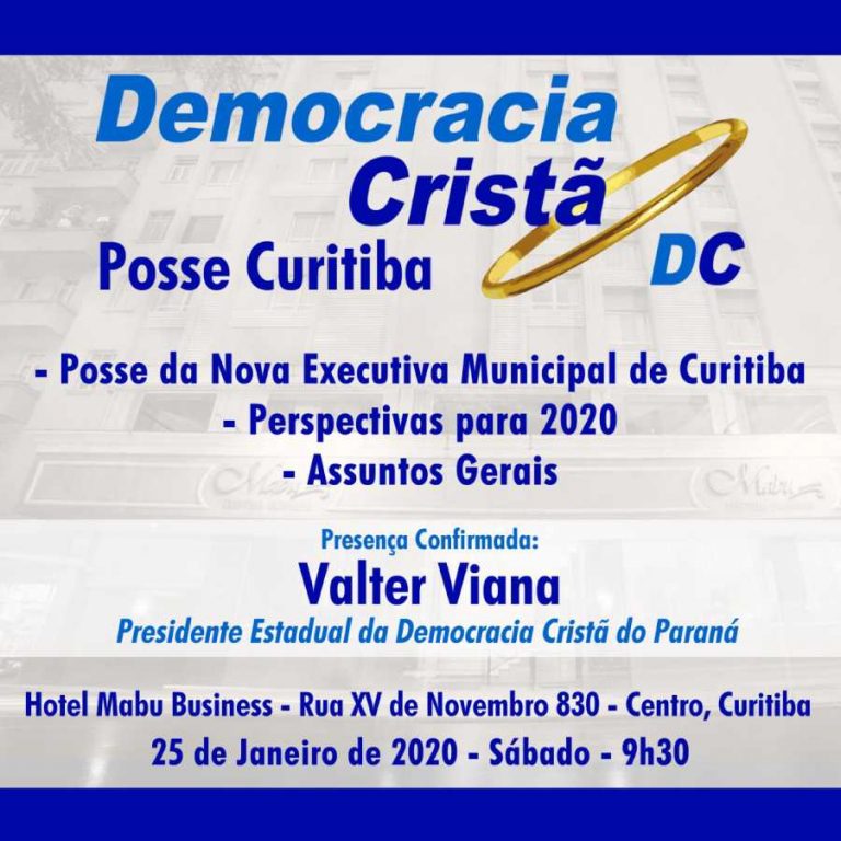 Democracia Cristã – Posse Curitiba