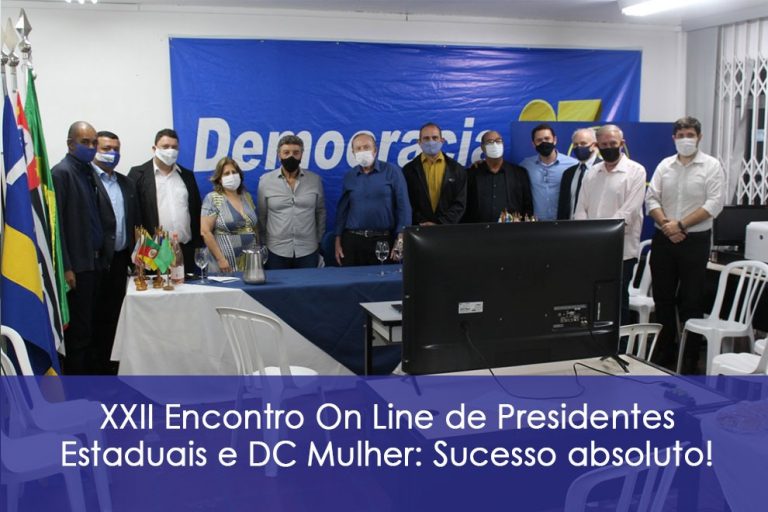 XXII Encontro On-Line de Presidentes Estaduais e DC Mulher: Sucesso absoluto!