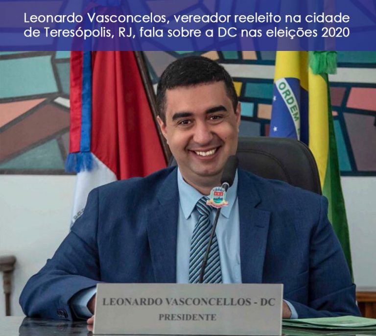 Presidente da Câmara de Teresópolis, Leonardo Vasconcellos, DC, tem lei de proteção a mulher sancionada.